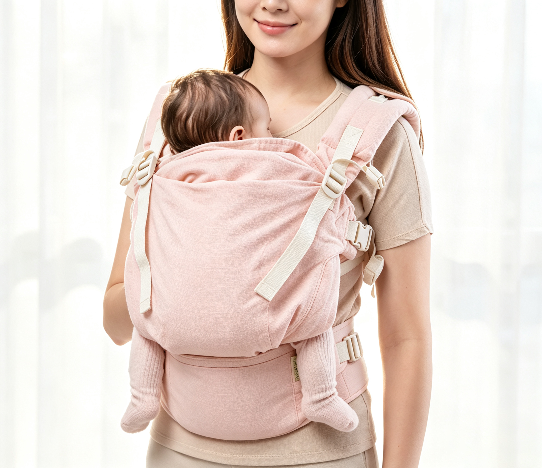 Baby‑Friendly Soft Webbing for Harnesses Durable Adjustable Strap